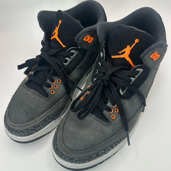Jordan Other - Jordan Shoes Black and Orange